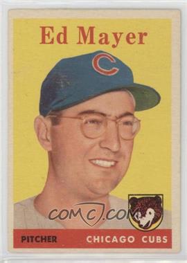 1958 Topps - [Base] #461 - Ed Mayer