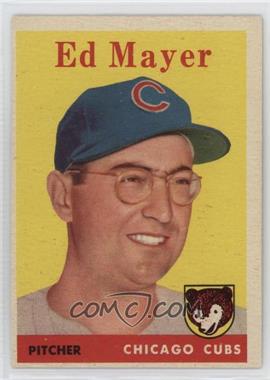 1958 Topps - [Base] #461 - Ed Mayer