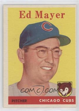 1958 Topps - [Base] #461 - Ed Mayer