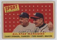 All-Star Managers (Casey Stengel, Fred Haney) [Poor to Fair]