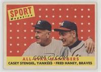 All-Star Managers (Casey Stengel, Fred Haney) [Poor to Fair]