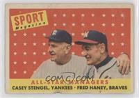 All-Star Managers (Casey Stengel, Fred Haney) [Poor to Fair]