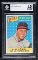 Sport Magazine '58 All Star Selection - Stan Musial [BGS 5.5 EXCELLEN…