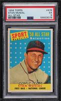 Sport Magazine '58 All Star Selection - Stan Musial [PSA 5 EX]