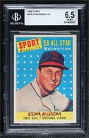 Sport Magazine '58 All Star Selection - Stan Musial [BGS 6.5 EX‑…
