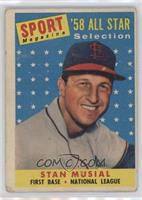Sport Magazine '58 All Star Selection - Stan Musial [Good to VG‑…