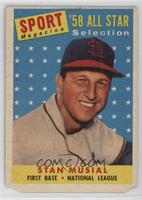 Sport Magazine '58 All Star Selection - Stan Musial [Poor to Fair]