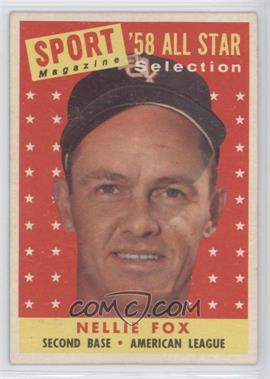 1958 Topps - [Base] #479 - Sport Magazine '58 All Star Selection - Nellie Fox