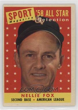 1958 Topps - [Base] #479 - Sport Magazine '58 All Star Selection - Nellie Fox