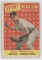 Sport Magazine '58 All Star Selection - Luis Aparicio [Poor to Fair]