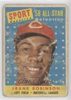 Sport Magazine '58 All Star Selection - Frank Robinson [Poor to Fair]