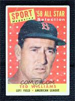 Sport Magazine '58 All Star Selection - Ted Williams [Good to VG̴…