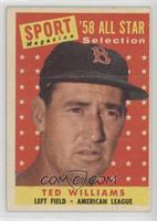 Sport Magazine '58 All Star Selection - Ted Williams [Good to VG̴…