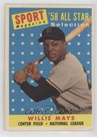 Sport Magazine '58 All Star Selection - Willie Mays