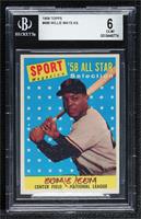 Sport Magazine '58 All Star Selection - Willie Mays [BGS 6 EX‑M…