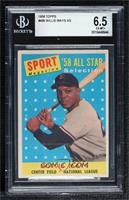 Sport Magazine '58 All Star Selection - Willie Mays [BGS 6.5 EX‑…