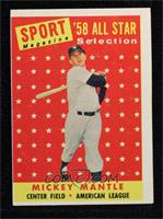 Sport Magazine '58 All Star Selection - Mickey Mantle