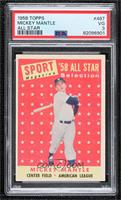 Sport Magazine '58 All Star Selection - Mickey Mantle [PSA 3 VG]