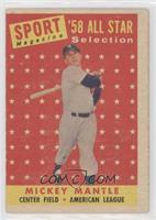 Sport Magazine '58 All Star Selection - Mickey Mantle