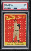 Sport Magazine '58 All Star Selection - Mickey Mantle [PSA 3.5 VG+]