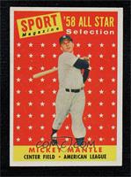 Sport Magazine '58 All Star Selection - Mickey Mantle