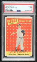 Sport Magazine '58 All Star Selection - Mickey Mantle [PSA 1 PR]