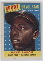 Sport Magazine '58 All Star Selection - Hank Aaron