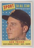 Sport Magazine '58 All Star Selection - Bob Friend