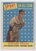 Sport Magazine '58 All Star Selection - Warren Spahn