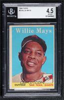 Willie Mays [BGS 4.5 VG‑EX+]