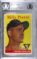 Billy Pierce (Team Name in White) [BAS Authentic]