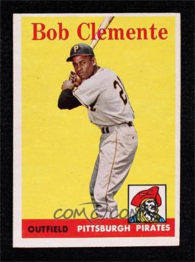 1958 Topps - [Base] #52.1 - Roberto Clemente (Team Name in White)