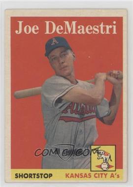 1958 Topps - [Base] #62 - Joe DeMaestri