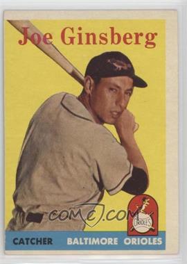 1958 Topps - [Base] #67 - Joe Ginsberg
