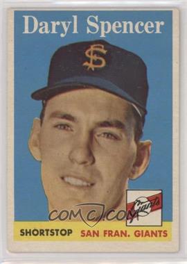 1958 Topps - [Base] #68 - Daryl Spencer