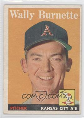 1958 Topps - [Base] #69 - Wally Burnette [Noted]