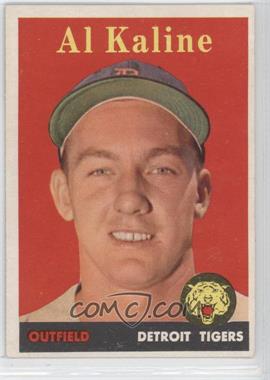 1958 Topps - [Base] #70.2 - Al Kaline (Player Name in Yellow)