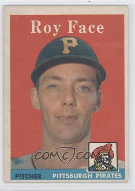 1958 Topps - [Base] #74 - Roy Face
