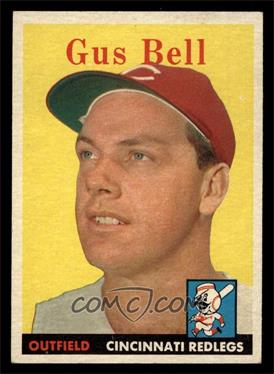 1958 Topps - [Base] #75 - Gus Bell [EX MT]