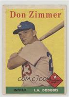 Don Zimmer (Team Name in White)
