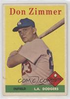 Don Zimmer (Team Name in White)