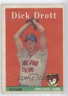 1958 Topps - [Base] #80 - Dick Drott