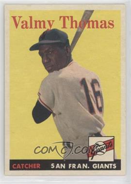 1958 Topps - [Base] #86 - Valmy Thomas