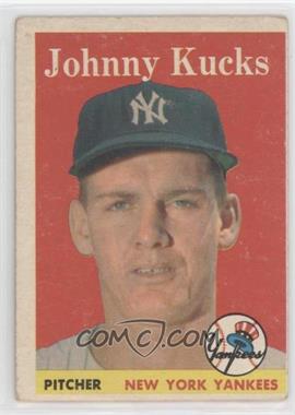 1958 Topps - [Base] #87 - Johnny Kucks