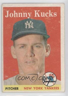 1958 Topps - [Base] #87 - Johnny Kucks [Good to VG‑EX]