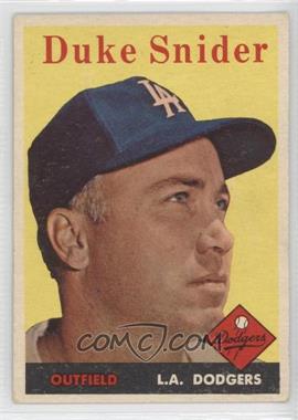 1958 Topps - [Base] #88 - Duke Snider