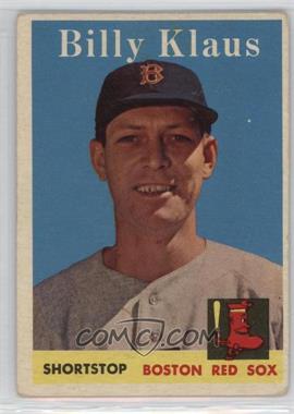 1958 Topps - [Base] #89 - Billy Klaus