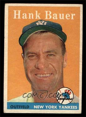 1958 Topps - [Base] #9 - Hank Bauer [VG EX]
