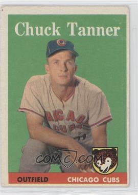 1958 Topps - [Base] #91 - Chuck Tanner [Good to VG‑EX]