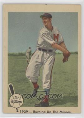 1959 Fleer Ted Williams - [Base] #12 - 1939 - Burning Up The Minors